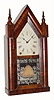 C.1877, Ansonia Clock Co., 8-day time & strike steeple clock in generally good condition.