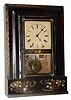 C.1850, Litchfield Manufacturing Co., 8-day time/strike shelf clock.
