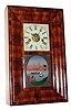 C.1855, E. N. Welch, 30-hour time/strike OG shelf clock in excellent original condition.