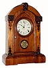 C.1880, William L. Gilbert Clock Co., "Keystone", 8-day time/strike shelf clock.