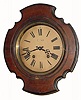 C.1890, French Comtoise, 8-day time/strike bakers clock in as found condition with original finish.