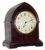 C.1917, Seth Thomas Clock Co., "Prospect No. 18", 8-day time/strike mahogany veneered mantel clock in very nice condition with original finish. 