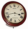 C.1900, Astral, for Smiths, Coventry, 8-day gallery timepiece in very nice condition.