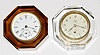 C.1891, E. N. Welch Mfg. Co., "The Jewel", lot of two, 30-hour lever novelty timepieces.