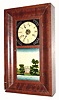 C.1842, Jerome & Grant, Bristol, Conn., 30-hour time/strike OG shelf clock.