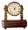 C.1930, The Burroughs Co., "No. 57 T - Spindle" 30-hour wall timepiece.