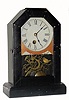 C.1883, Ansonia Clock Co., "Blackbird", 30-hour cottage timepiece.