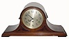 C.1922, Seth Thomas Clock Co., "Chime Clock No. 74", 8-day time Westminster chime refinished mahogany mantel clock in good condition. 