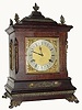 C.1900, New Haven Clock Co., "Westminster Chime No. 3", 8-day time/strike chime clock, in excellent original condition.