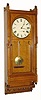 C.1900, Seth Thomas, "QUEEN ANNE", in oak and in very good original condition.