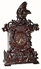C.1880, German, 8-day fusee time/strike shelf cuckoo, in very good to excellent original condition.