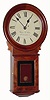 C.2003, (dated) Wayne Cline, Bowling Green, KY, 8-day timepiece miniature in the style of a Howard No. 70 regulator, in cherry.