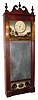 C.1818, Joseph Ives, Bristol, Conn. "Looking Glass Clock", 8-day time/strike hanging mirror clock in good restored condition.