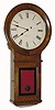 C.1900, E. Howard & Co., "Regulator No. 70", 8-day weight timepiece in excellent condition with original dial, hands, pendulum and tablet. 