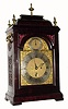 C.1765, English, William Ericke, London, a nice mahogany cased 3-fusee, qtr chiming bracket clock in good restored condition.
