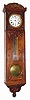 C.1860, French, Pinwheel Regulator in a carved walnut case of exceptional quality.