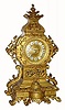 C.1885, French, Etienne Maxant, bronze Architectural clock in good original condition. 