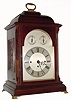 C.1890, German, Winterhalder & Hofmeier, 3-Fusee, Westminster chime bracket clock in a dark mahogany case and with silvered dial in generally good condition.
