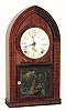 C.1855, E. N. Welch, Forestville, Conn., 8-day, time and strike ripple beehive in good+ restored condition.
