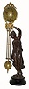 C.1900, Ansonia, Huntress Ball Swing  clock in very good original condition. 