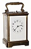 C.1895, French, A. Margaine, Carriage Clock, time strike and repeat, in very good condition.