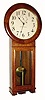 C.1905, Seth Thomas, Regulator No. 2, in excellent condition, with nice dial and super label, the oak case attractively refinished.