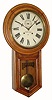 C.1906, Waterbury "ADMIRAL", in oak and in excellent condition, the finish professionally restored some time ago and with nice patina.