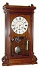 C.1880, Seth Thomas Clock Co., "LINCOLN", 2-Wt, 8-day shelf clock in walnut and in very good condition with original finish.