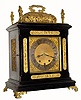 C.1890, French, for Dent - London, 8-day quarter chiming on 8 bells bracket clock.