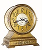 C.1909, Seth Thomas Clock Co., "Elect", 8-day time/strike brass and cast metal base in very good condition.