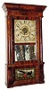 C.1832 Williams, Orten, Preston's & Co., Farmington, Conn., 8-day time/strike column and cornice shelf clock in overall nice condition.