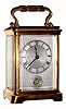 C.1970, French, Brass Cased Carriage Timepiece, in generally good condition.