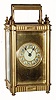 C.1890, Boston Clock Co., "SPARTA" model 8-day carriage timepiece, in generally fair to good condition.