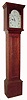 C.1830, A. Edwards, Ashby, (Mass), 30-Hour Wood Works Tall clock, in as-found condition. 