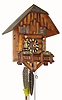 C.1955, W. Germany, 30-Hour cuckoo with dancing figures. 