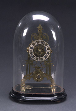AN ENGLISH SKELETON CLOCK, 19th century. — Antique Clocks Price Guide
