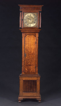 GEORGE III OAK PROVINCIAL LONGCASE CLOCK, early 19th century, signed Ashton Macclesfd. (Macclesfield) — Antique Clocks Price Guide