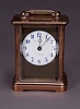 A COPPER AND GLASS CARRIAGE CLOCK, Chelsea Clock Co., Boston, No. 58765, for Gr?? & Butter?, San Francisco