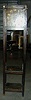 A STICKLEY TYPE TALL CASE CLOCK.