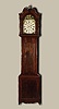 A GEORGE IV MAHOGANY LONGCASE CLOCK, by R. Schwerer, York, early 19th century.