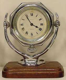 Elgin automobile type clock — Antique Clocks Price Guide