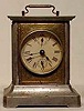 Larger size carriage type clock