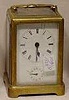 Brass carriage clock