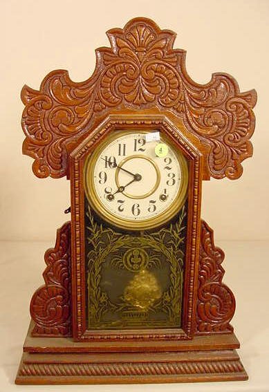 Ingraham Seneca parlor clock: time &amp; strike. — Antique Clocks Price Guide