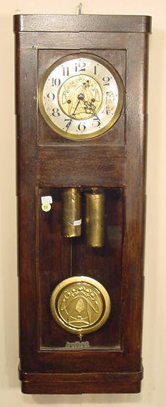 Gustav Becker 2 weight regulator: — Antique Clocks Price Guide