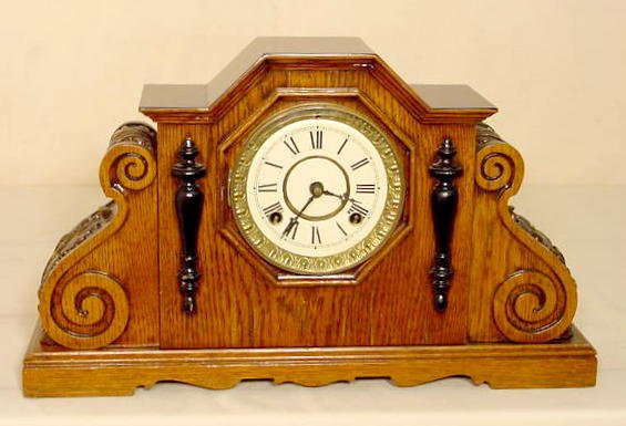 New Haven mantle clock: — Antique Clocks Price Guide