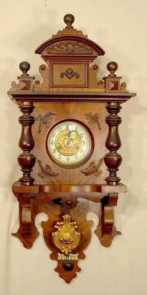 Junghans free swinger wall clock: — Antique Clocks Price Guide