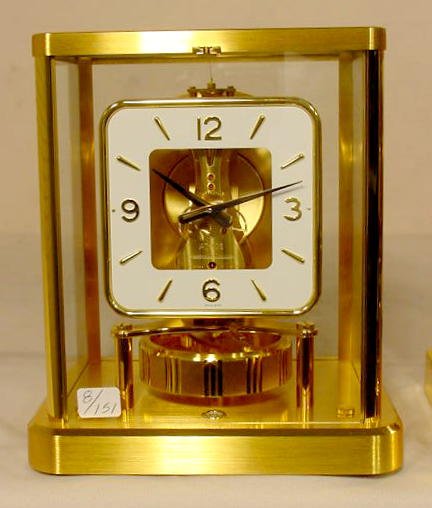 Jaeger LeCoultre Atmos clock: — Antique Clocks Price Guide