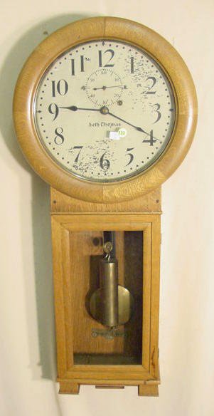 Seth Thomas No. 2 regulator. — Antique Clocks Price Guide