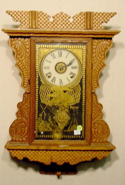 Ingraham hanging kitchen clock: — Antique Clocks Price Guide